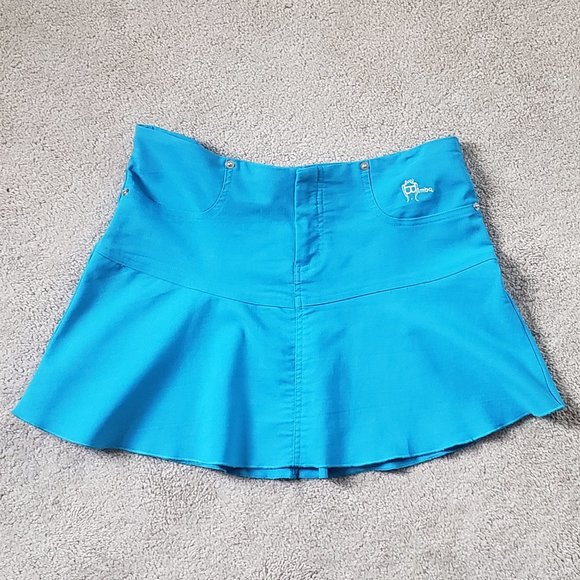 Pretty Blue Mini Skirt M - Picture 3 of 3